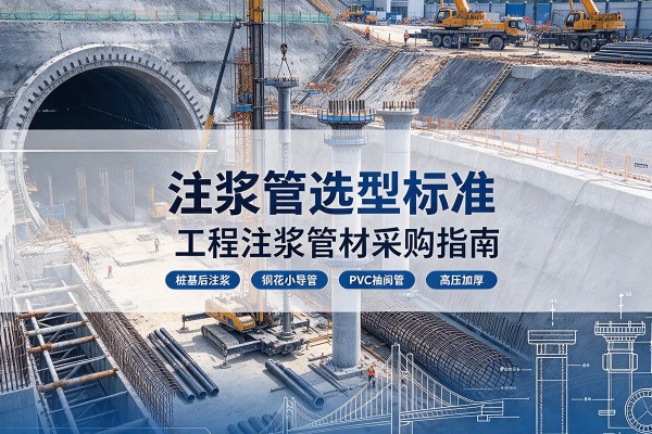汤原注浆管选型标准
